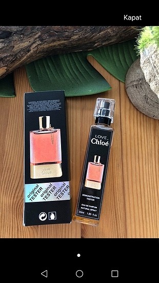 Chloe love tester bayan parfumu