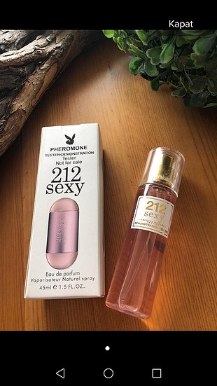 212 Sexy tester bayan parfumu