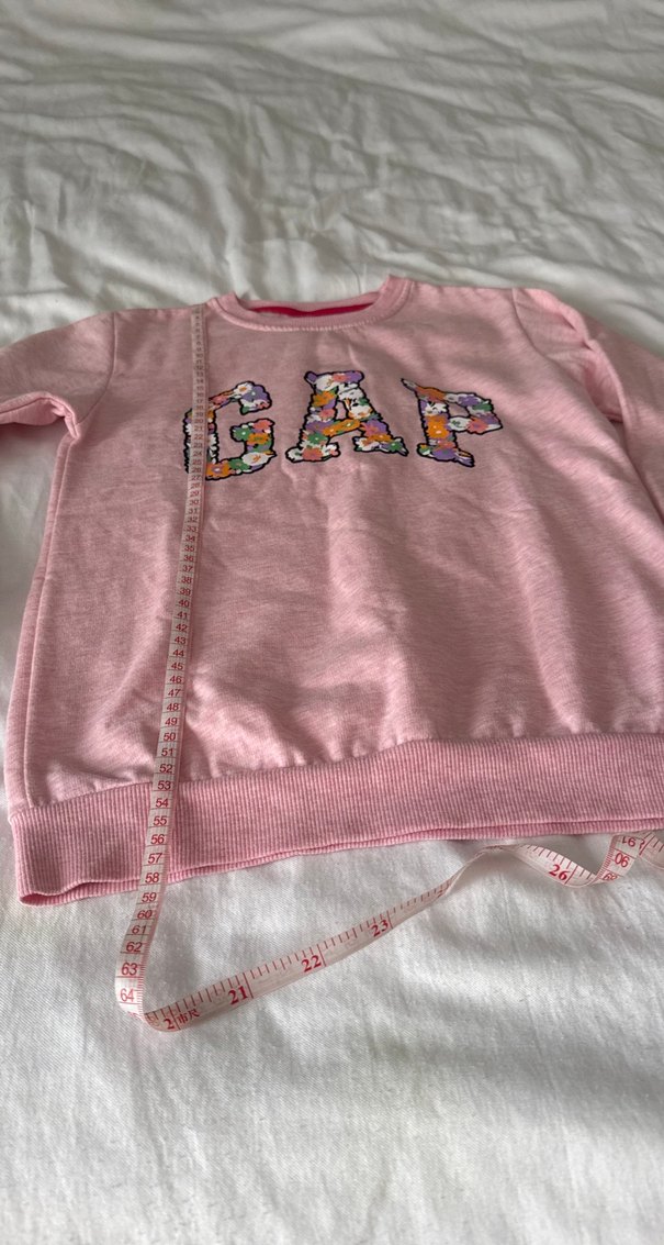 Kızlar için Pembe Nakışlı Rahat Eşofman takımı - Görsel 3