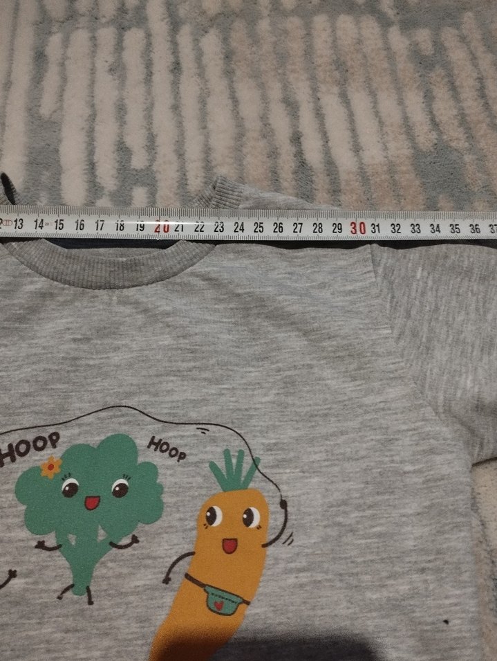 Gri Baskılı Erkek Sweatshirt - Görsel 2