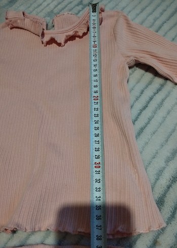 Pembe Düğmeli Bebek Kız Takımı - Görsel 3