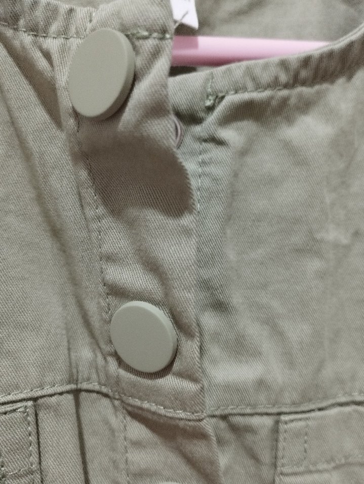 Kemerli Kısa Kollu Kadın Tulum - Görsel 3