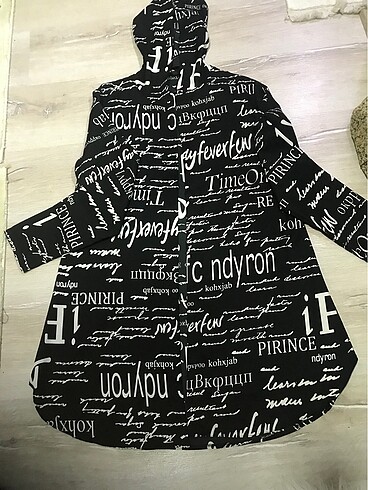 Diğer Bluz tunik kapüşonlu model