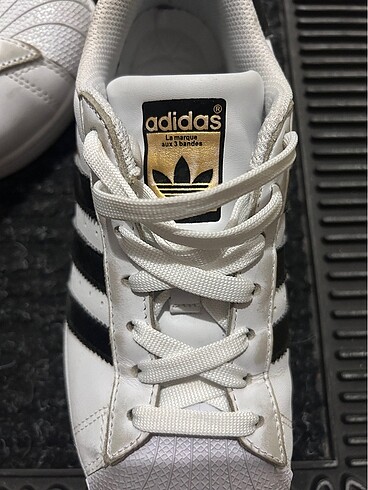 40 Beden beyaz Renk Adidas süperstar orijinal