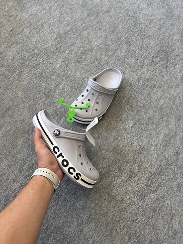 39 Beden siyah Renk Crocs terlik