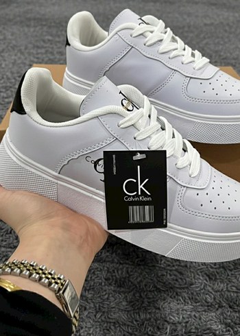 Calvin Klein Kadın Beyaz Spor Ayakkabı (İNDİRİM YOK TEK FİYAT) - Görsel 2