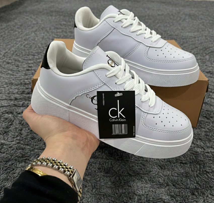 Calvin Klein Kadın Beyaz Spor Ayakkabı (İNDİRİM YOK TEK FİYAT) - Görsel 2