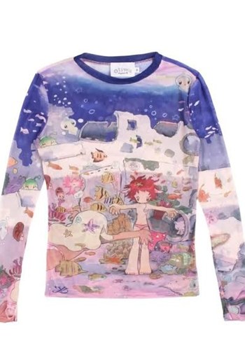 Transparen Tül Üst - Görsel 3