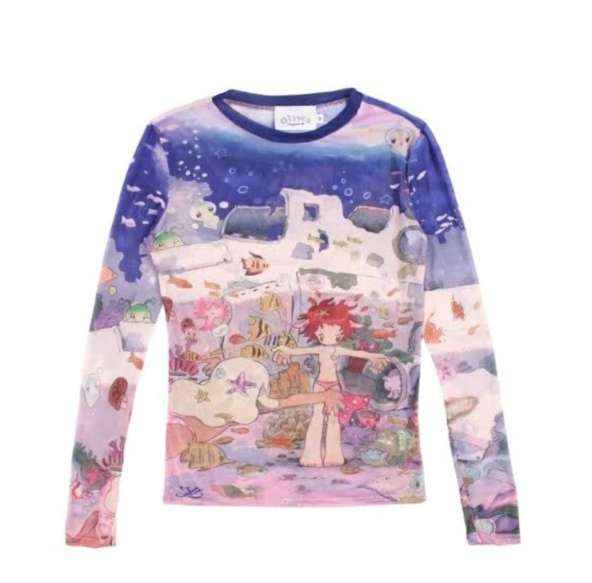 Transparen Tül Üst - Görsel 3