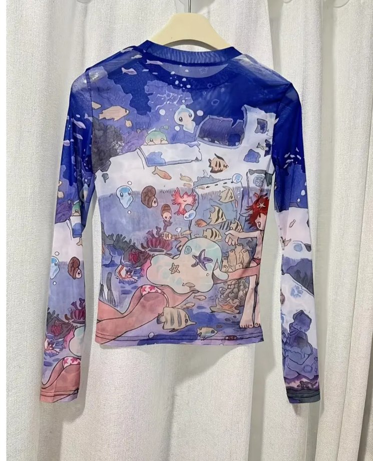 Transparen Tül Üst - Görsel 2