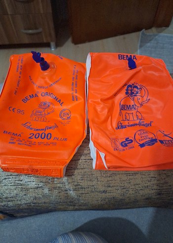 Turuncu Çocuk Kollukları - Görsel 2