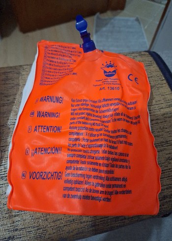 Turuncu Çocuk Kollukları - Görsel 4