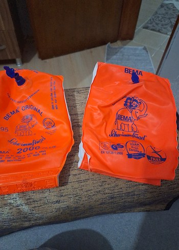 Turuncu Çocuk Kollukları - Görsel 5