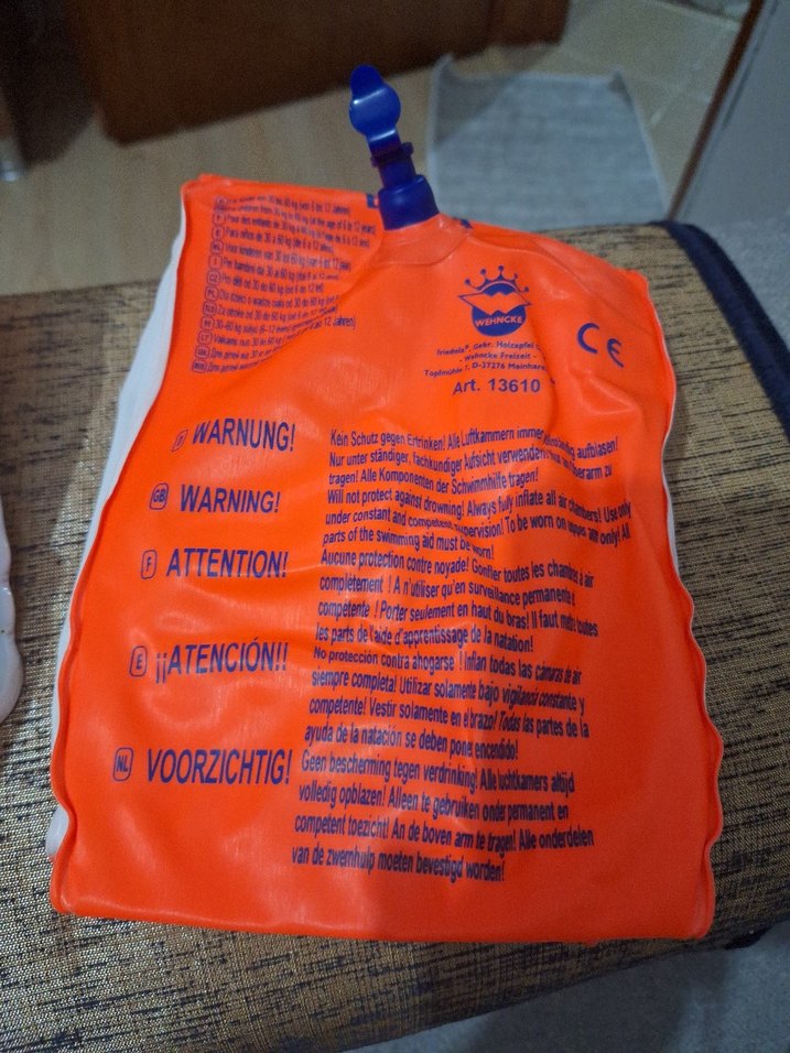 Turuncu Çocuk Kollukları - Görsel 4