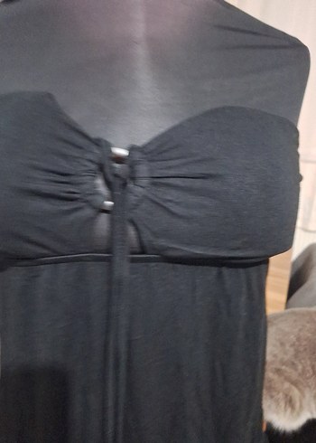 Siyah Drapeli Gotik Kedi Kıyafeti - Görsel 4