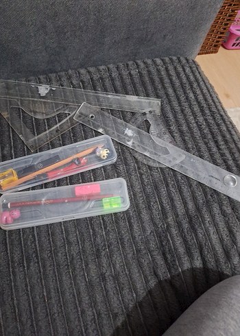 Şeffaf Geometrik ve Çizim Seti - Görsel 4