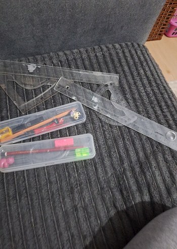 Şeffaf Geometrik ve Çizim Seti - Görsel 3