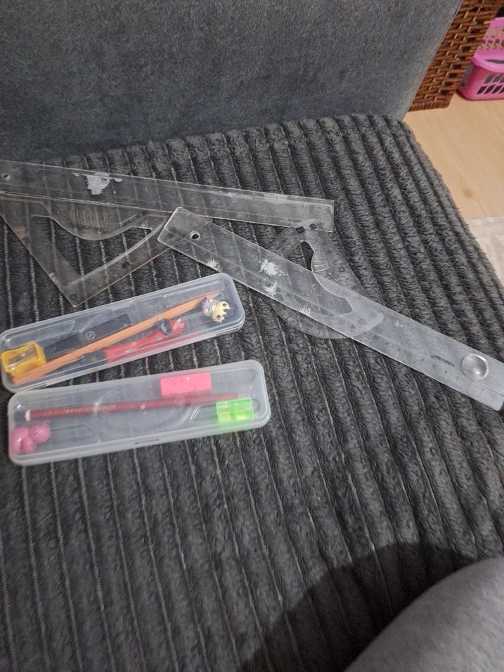 Şeffaf Geometrik ve Çizim Seti - Görsel 3