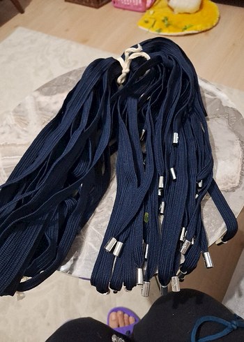 Lacivert Erkek Bağcık - Street Wear - Görsel 3