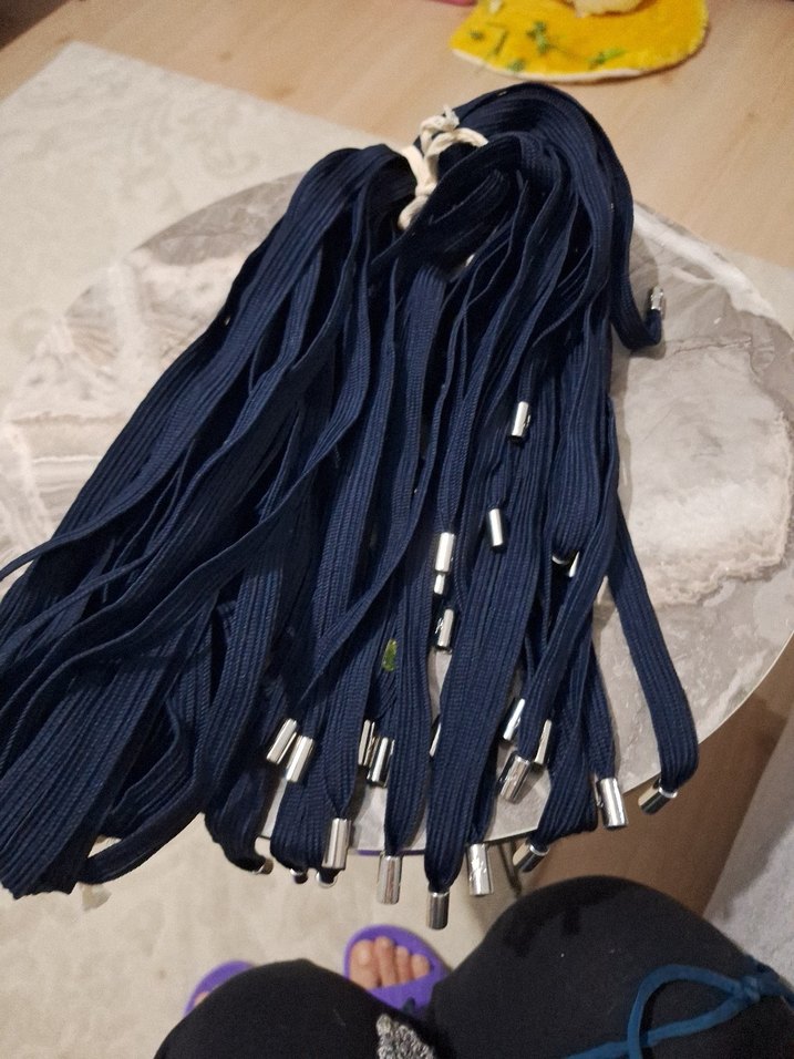 Lacivert Erkek Bağcık - Street Wear - Görsel 2