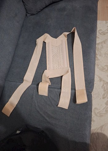 Bej renk dik duruş korsesi - Görsel 2