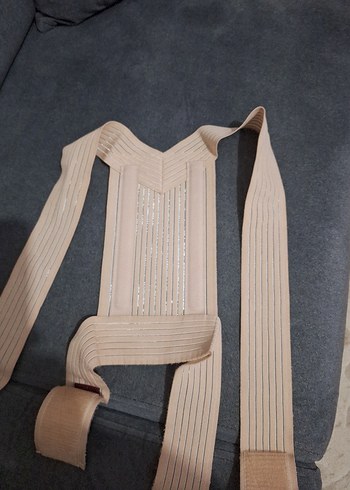 Bej renk dik duruş korsesi - Görsel 6