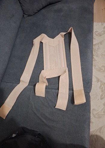 Bej renk dik duruş korsesi - Görsel 3