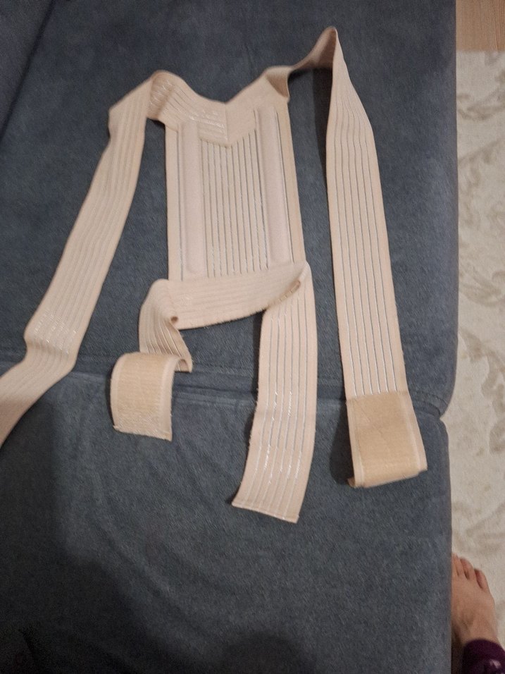 Bej renk dik duruş korsesi - Görsel 4