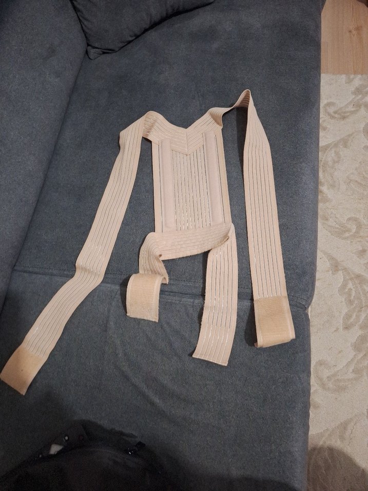 Bej renk dik duruş korsesi - Görsel 3