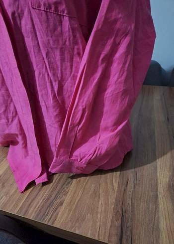 fusya renk bayan gömlek m beden - Görsel 3