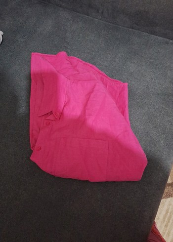 fusya renk bayan gömlek m beden - Görsel 7