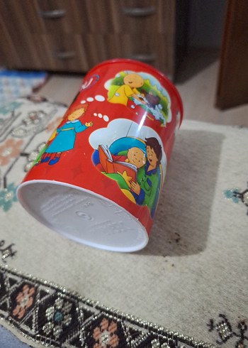 Çocuklar için Renkli Kırmızı kumbara - Görsel 7