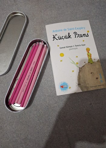 Küçük Prens Kitabı ve Renkli Kalem Seti - Görsel 2