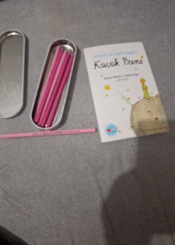 Küçük Prens Kitabı ve Renkli Kalem Seti - Görsel 5