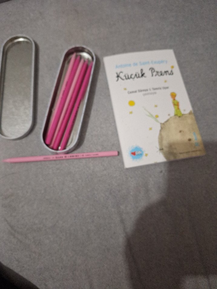 Küçük Prens Kitabı ve Renkli Kalem Seti - Görsel 5