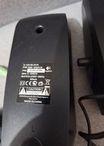 Logitech Siyah Müzik Sistemi - Görsel 8