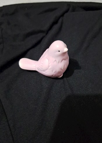 Pembe Pastel Kuş Figürü - Görsel 2