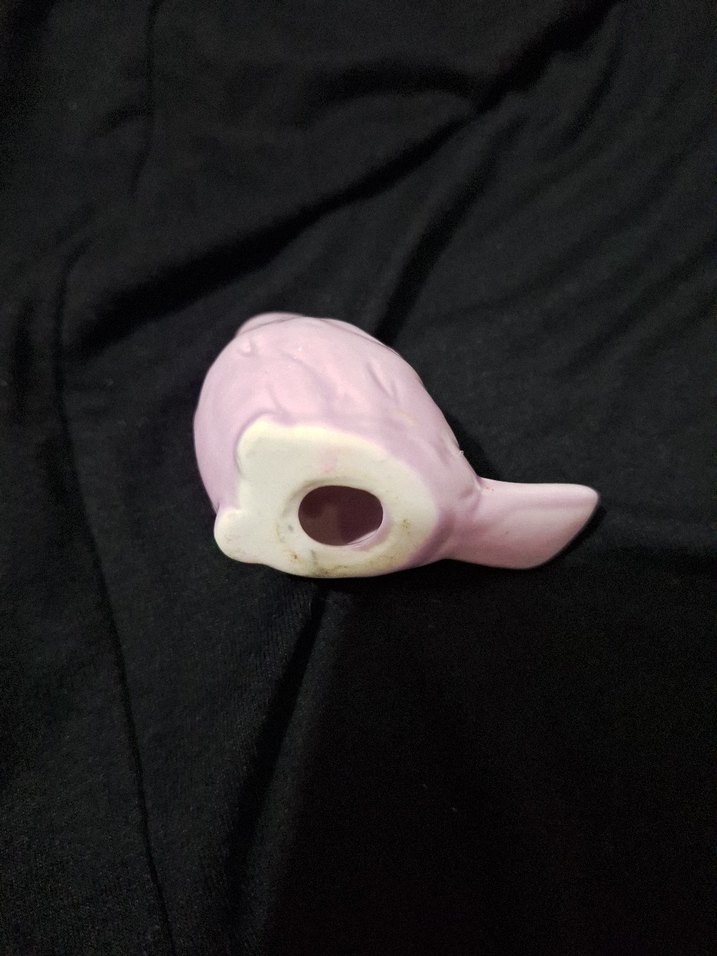 Pembe Pastel Kuş Figürü - Görsel 4