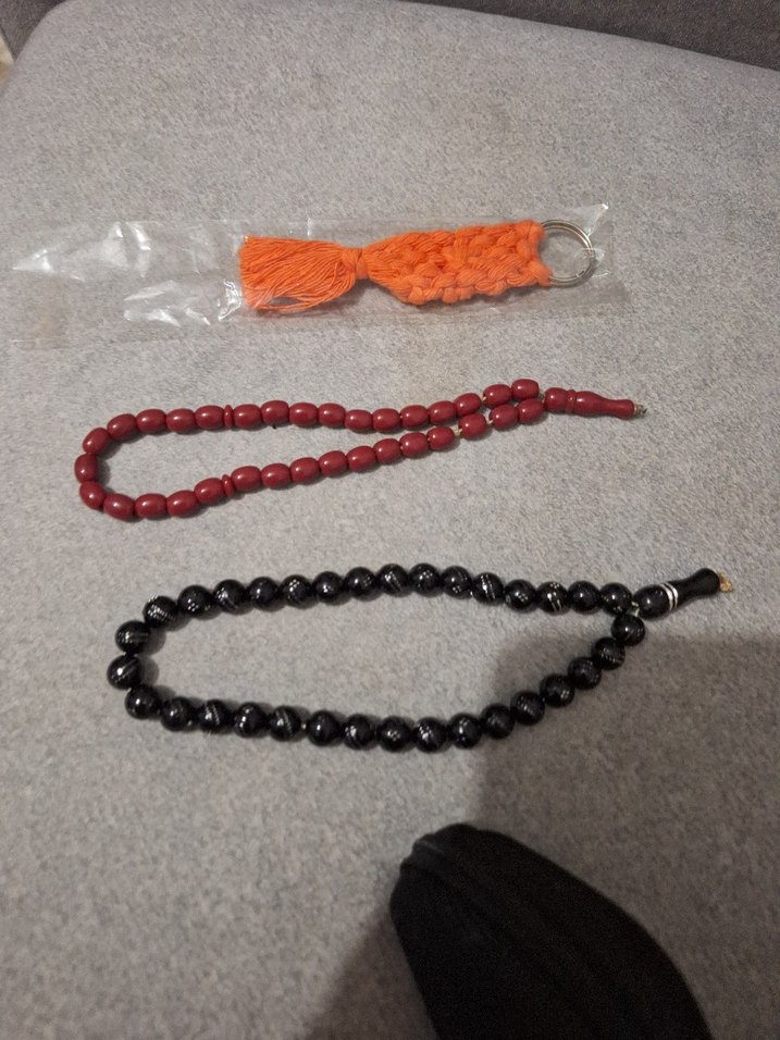 Erkek Çok Renkli Minimalist Tesbih Seti - Görsel 5