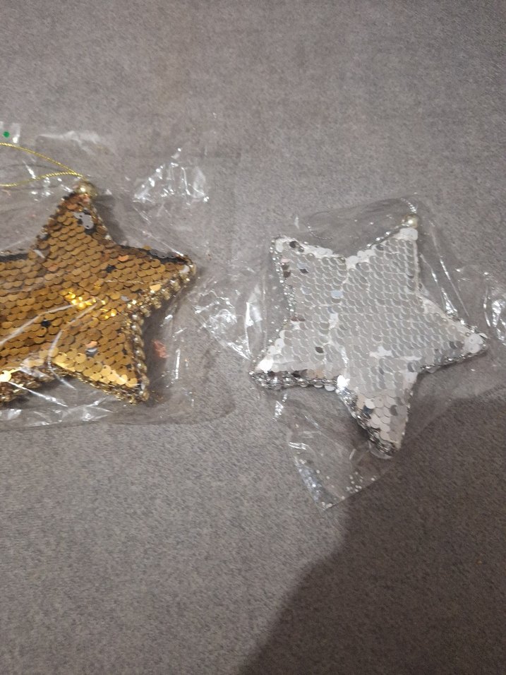 Parlak Yıldız Broş - Altın ve Gümüş - Görsel 3