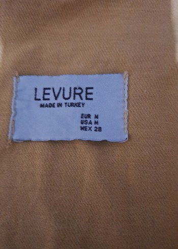 hardal renk kot mont m beden - Görsel 8