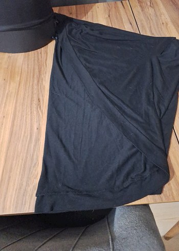 Siyah Drapeli Kadın hırka tarzı triko ince - Görsel 5