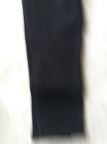 xxl Beden siyah Renk Kumaş pantalon görünümlü tayt dar kesi