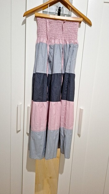 36 beden omuz detaylı elbise - Görsel 2