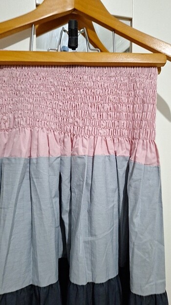 36 beden omuz detaylı elbise - Görsel 5