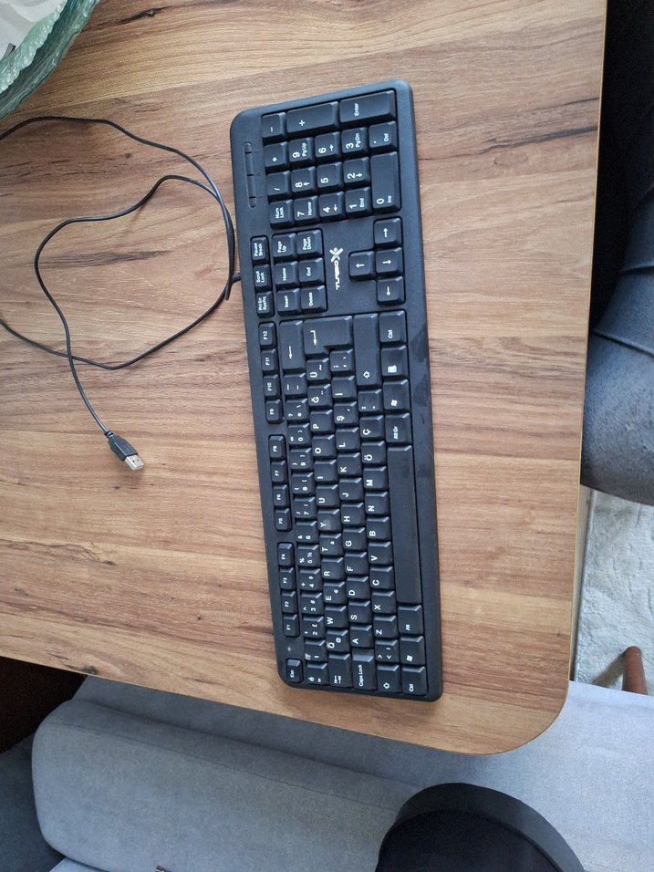 Kablolu Siyah Standart Klavye - Görsel 5