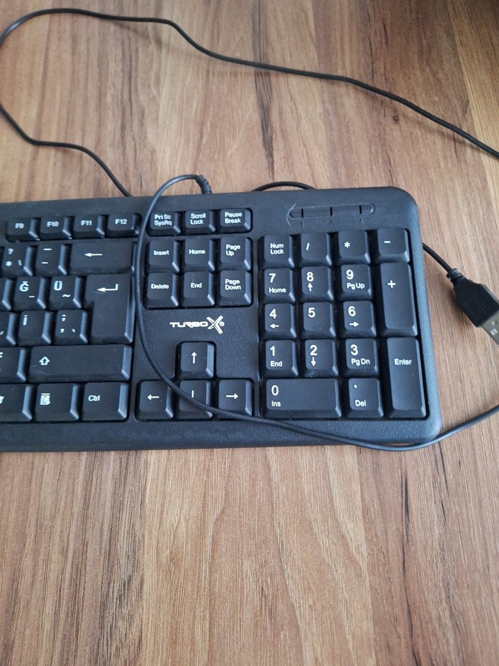 Kablolu Siyah Standart Klavye - Görsel 3