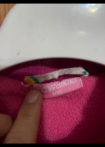 Kız Çocuk Renkli Baskılı Fermuarlı Yelek - Görsel 3