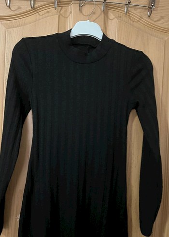 Kadın Siyah Uzun Elbise - Görsel 6