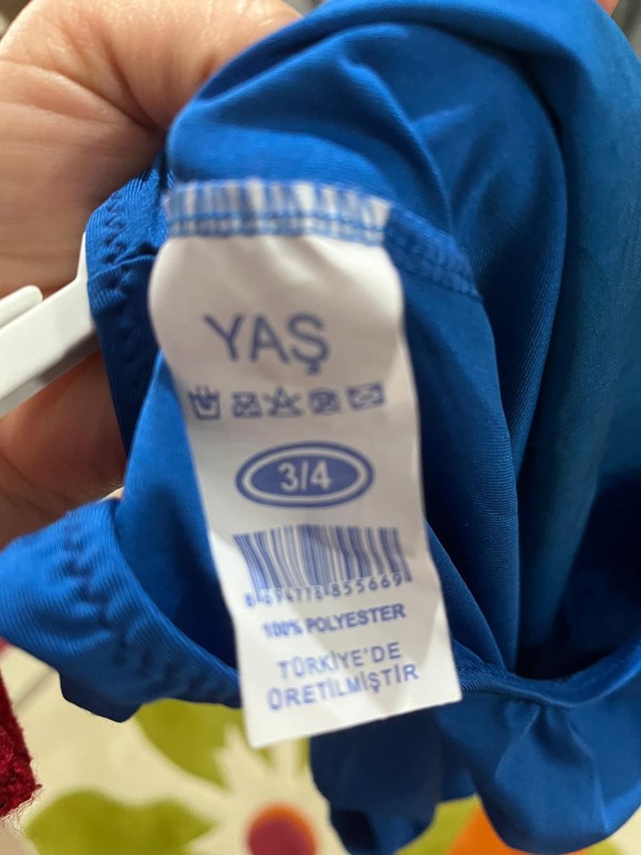 Kız Çocuk Renkli Baskılı Mayo - Görsel 4